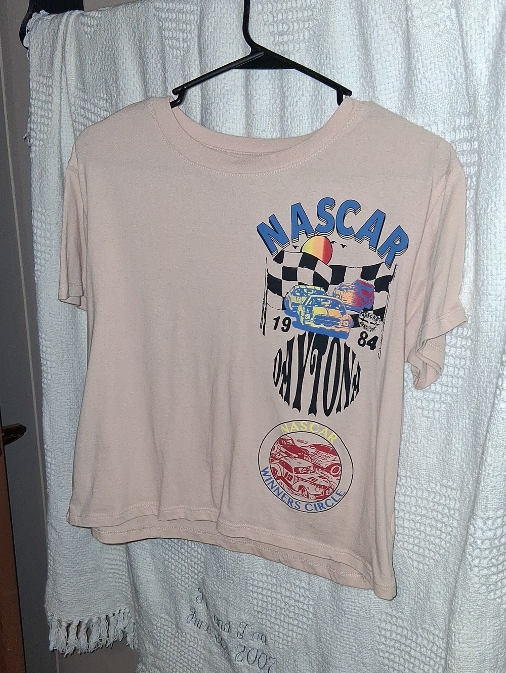 Womens Nascar Crop Top